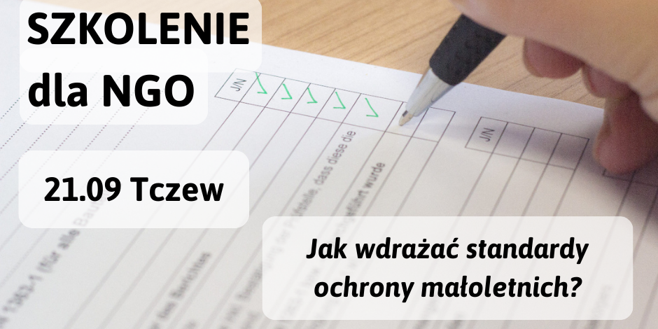 Szkolenie dla NGO 21.09 Tczew